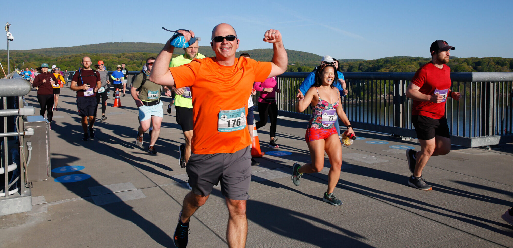 Hudson Valley Marathon at the Walkway Over the Hudson ALPHA WIN