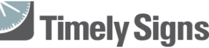 Timely Signs Logo